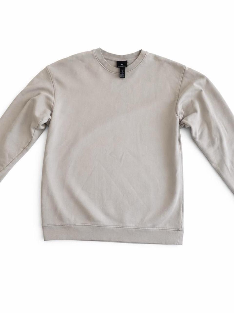 H&M Men's Crewneck Sweater - Light Beige